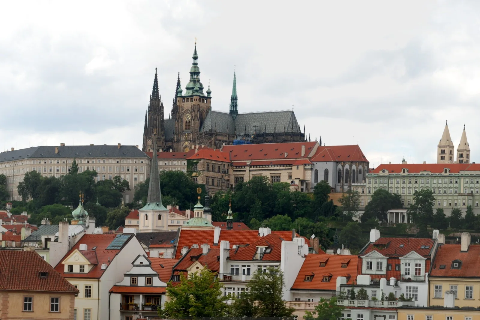 Zentrum von Prag — Ziel des Transfers vom Flughafen Prag