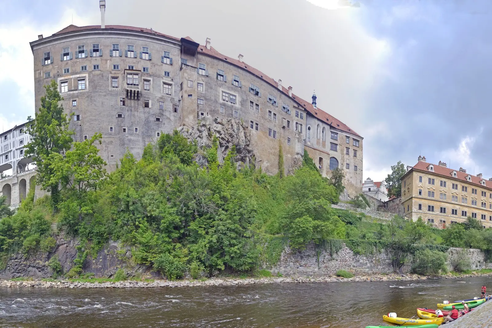 Český Krumlov — Ziel des Transfers vom Flughafen Prag