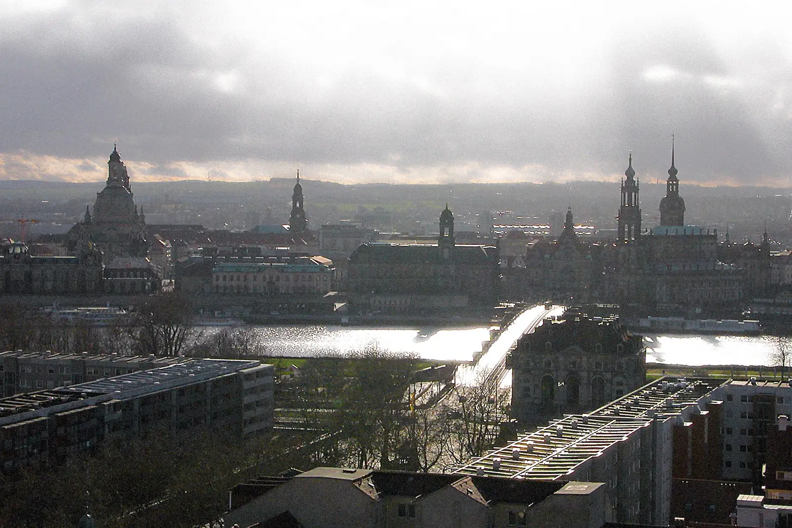 Dresden — Ziel des Transfers vom Flughafen Prag