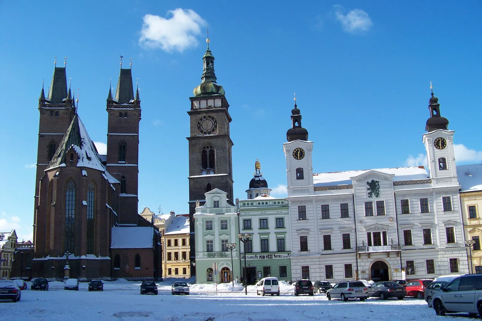 Hradec Králové — Ziel des Transfers vom Flughafen Prag