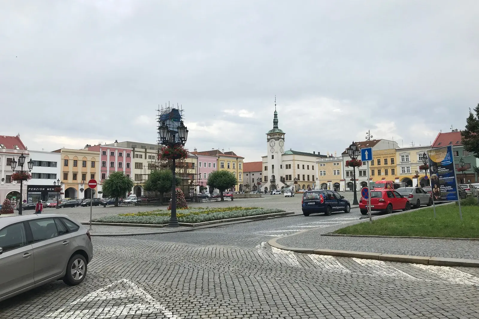 Kroměříž — Ziel des Transfers vom Flughafen Prag