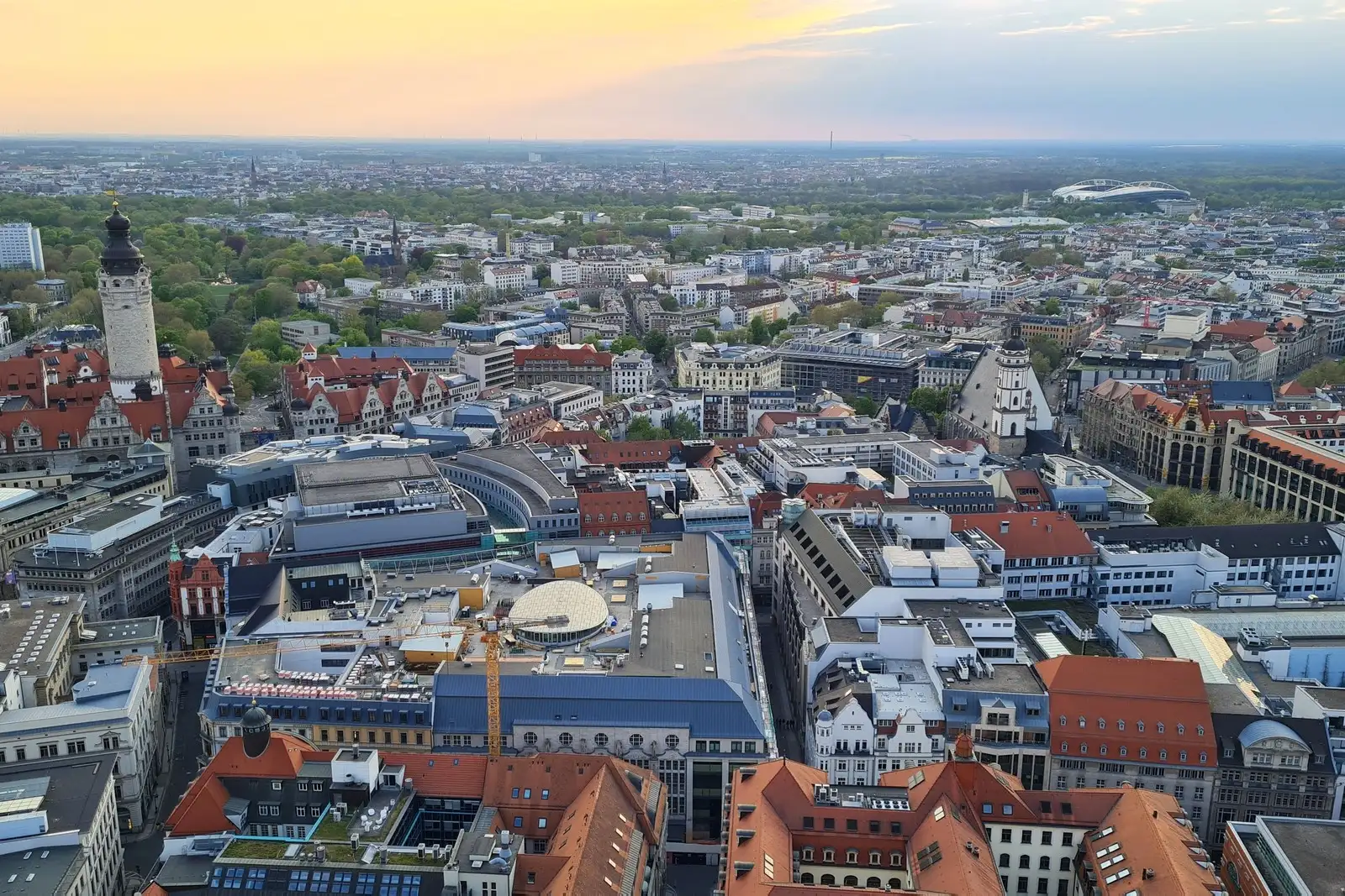 Leipzig — Ziel des Transfers vom Flughafen Prag