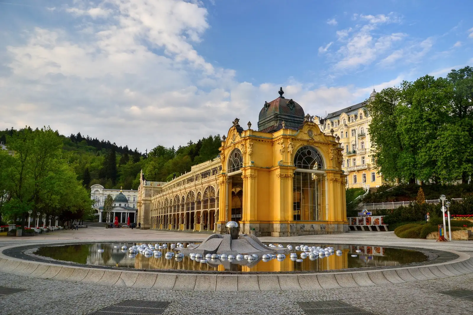 Marienbad — Ziel des Transfers vom Flughafen Prag