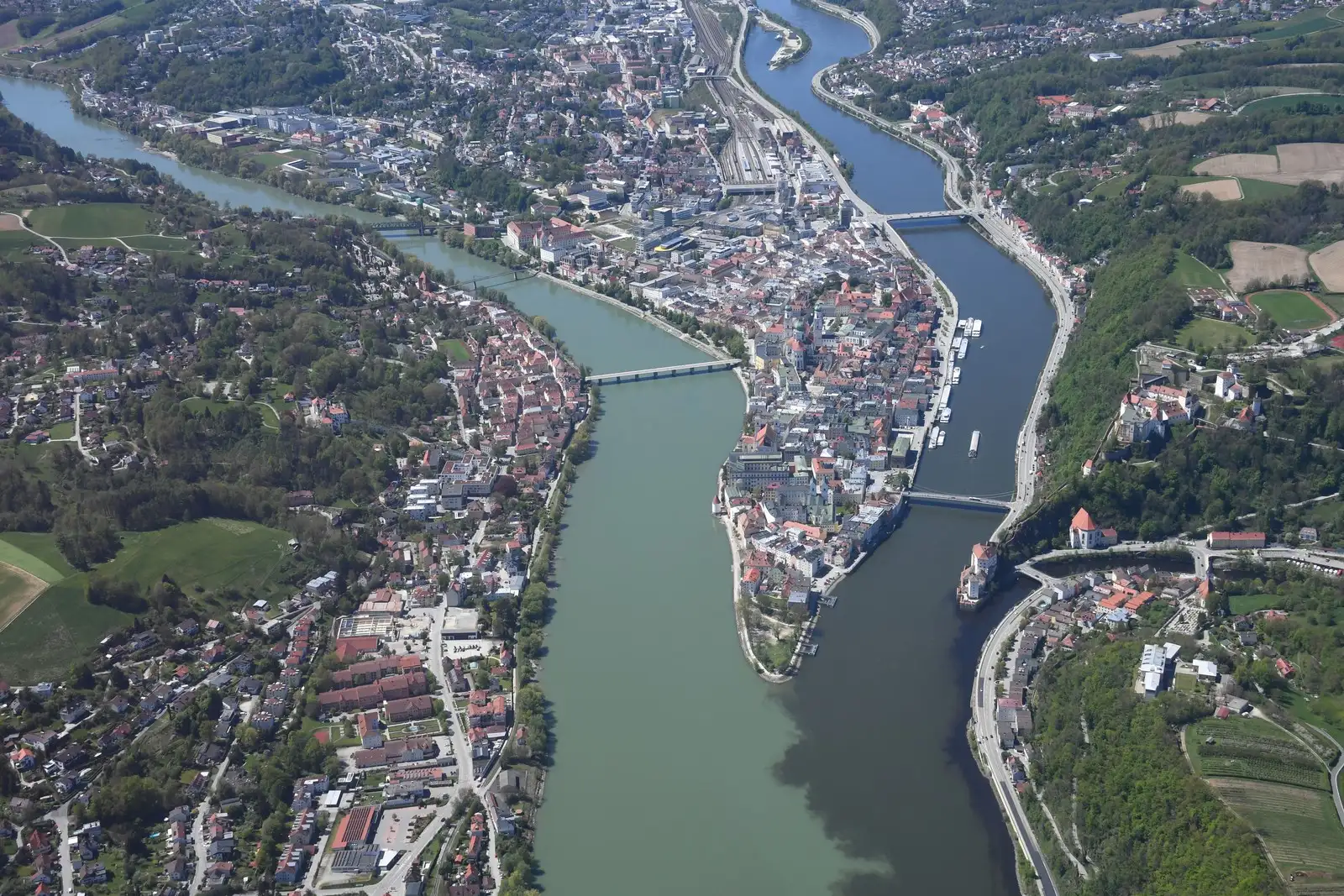 Passau — Ziel des Transfers vom Flughafen Prag
