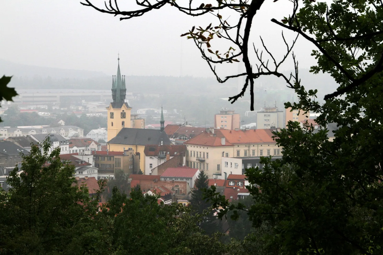 Příbram — Ziel des Transfers vom Flughafen Prag