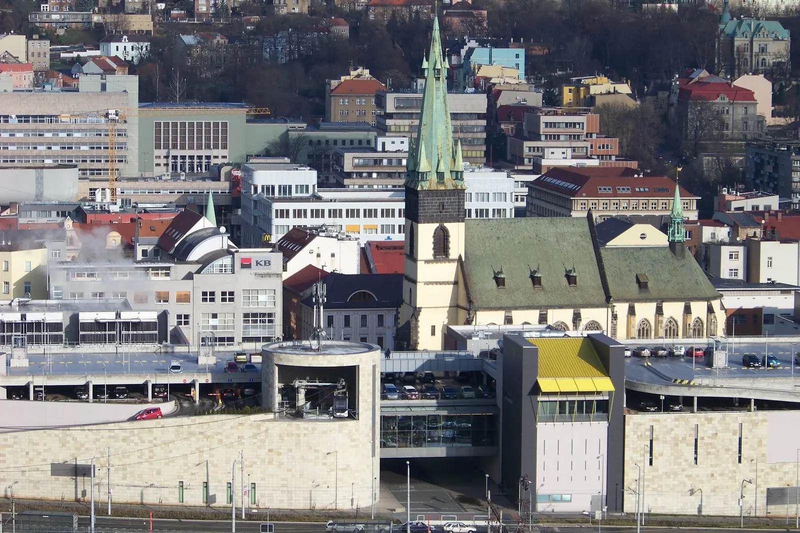 Ústí nad Labem — Ziel des Transfers vom Flughafen Prag